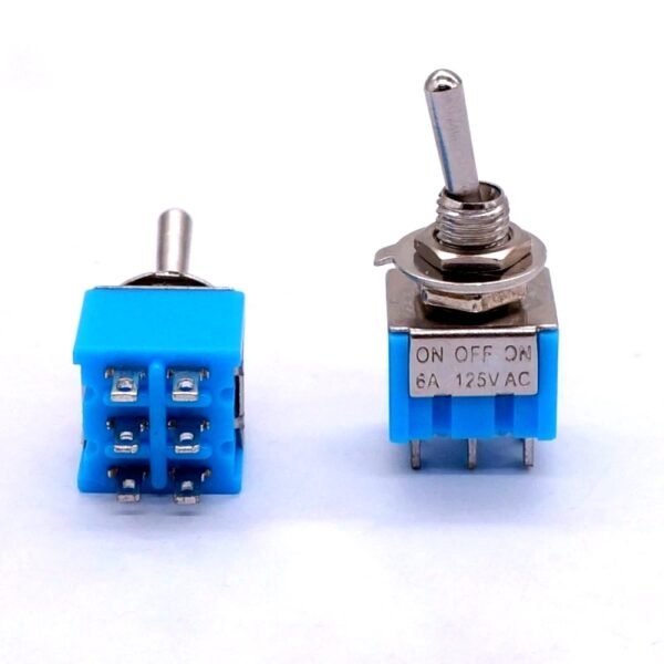 Lever Toggle Switch | 6 pin