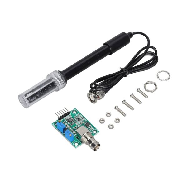 pH Sensor Module with pH Electrode Probe