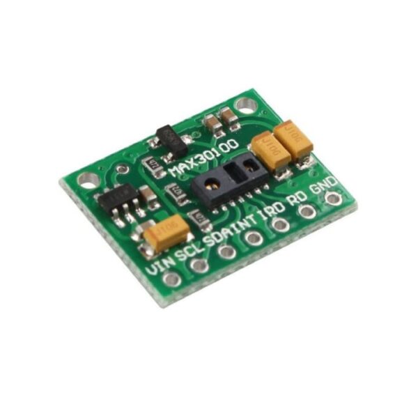 Pulse oximeter heart rate sensor | MAX30100